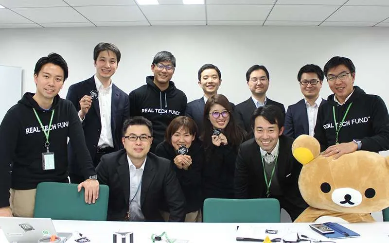 リアルテックファンド関係者の集合写真